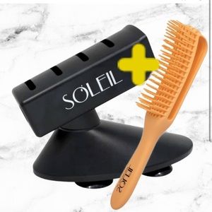 FREE FLEXI Soleil brush Flat Iron Holder hair straightener holder heat resistant